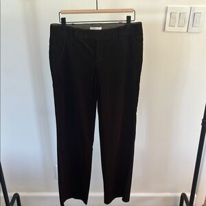 Vince Brown Corduroy Trousers Classic Straight-Leg Design
